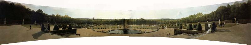 John Vanderlyn Panorama du palais et des jardins de Versailles oil painting picture
